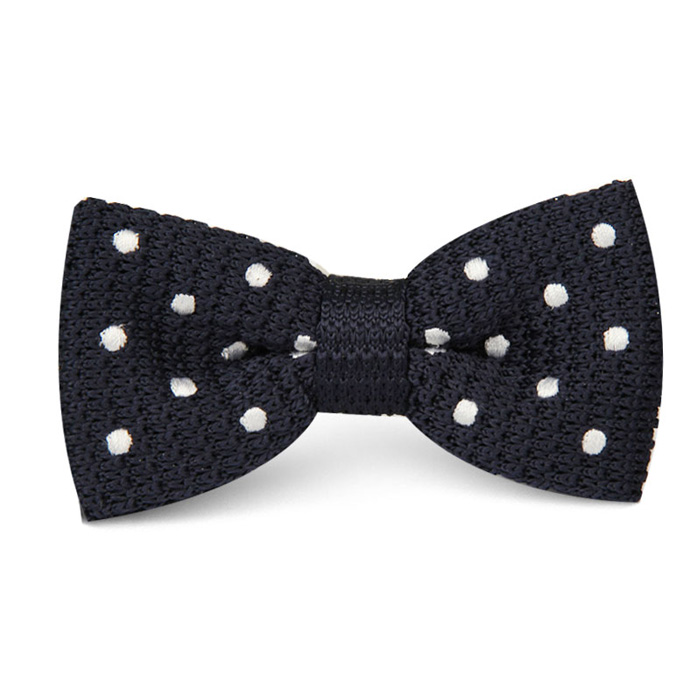 knitted bow tie